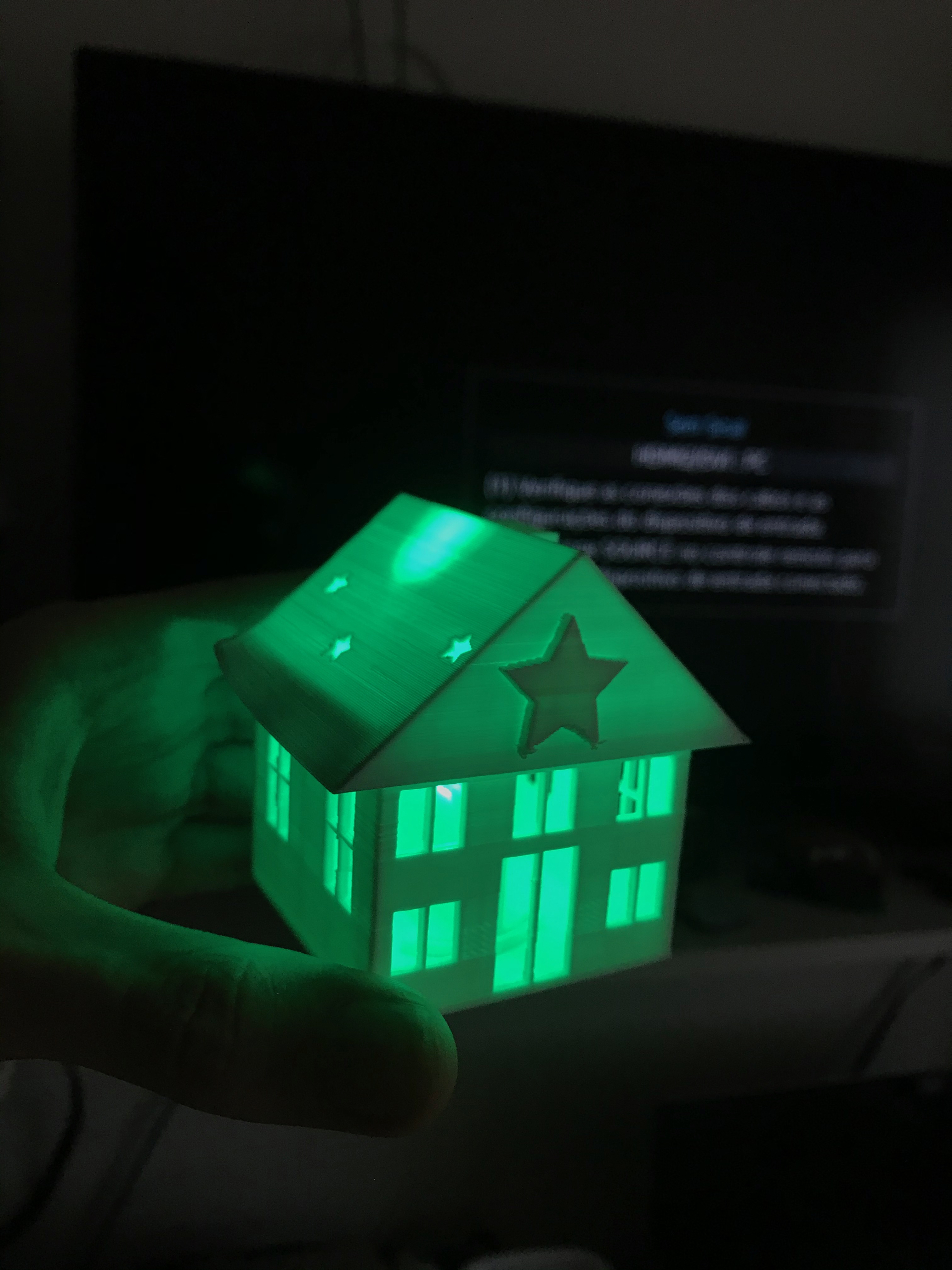 Casinha verde