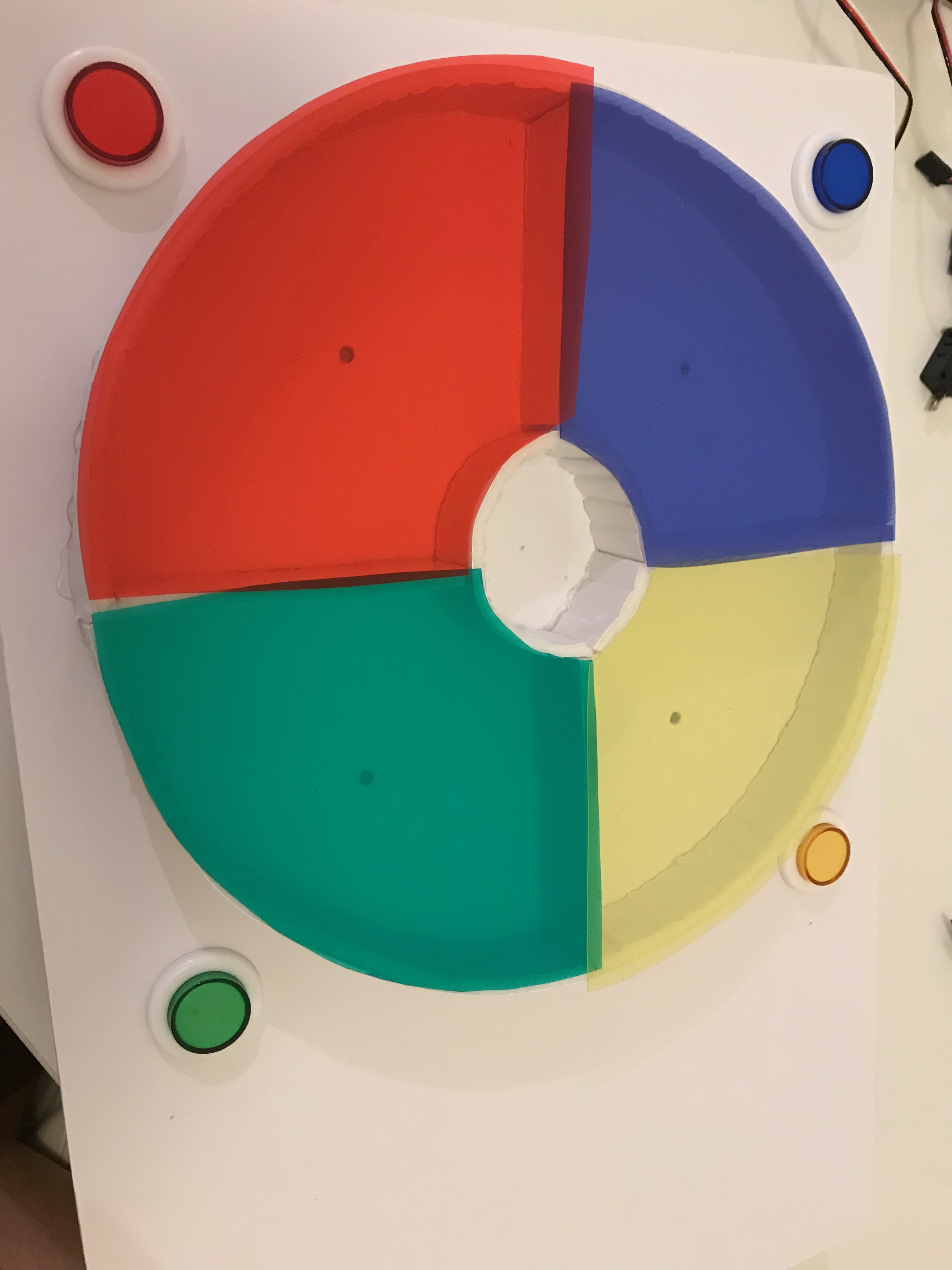 Colocação dos LEDs e botões